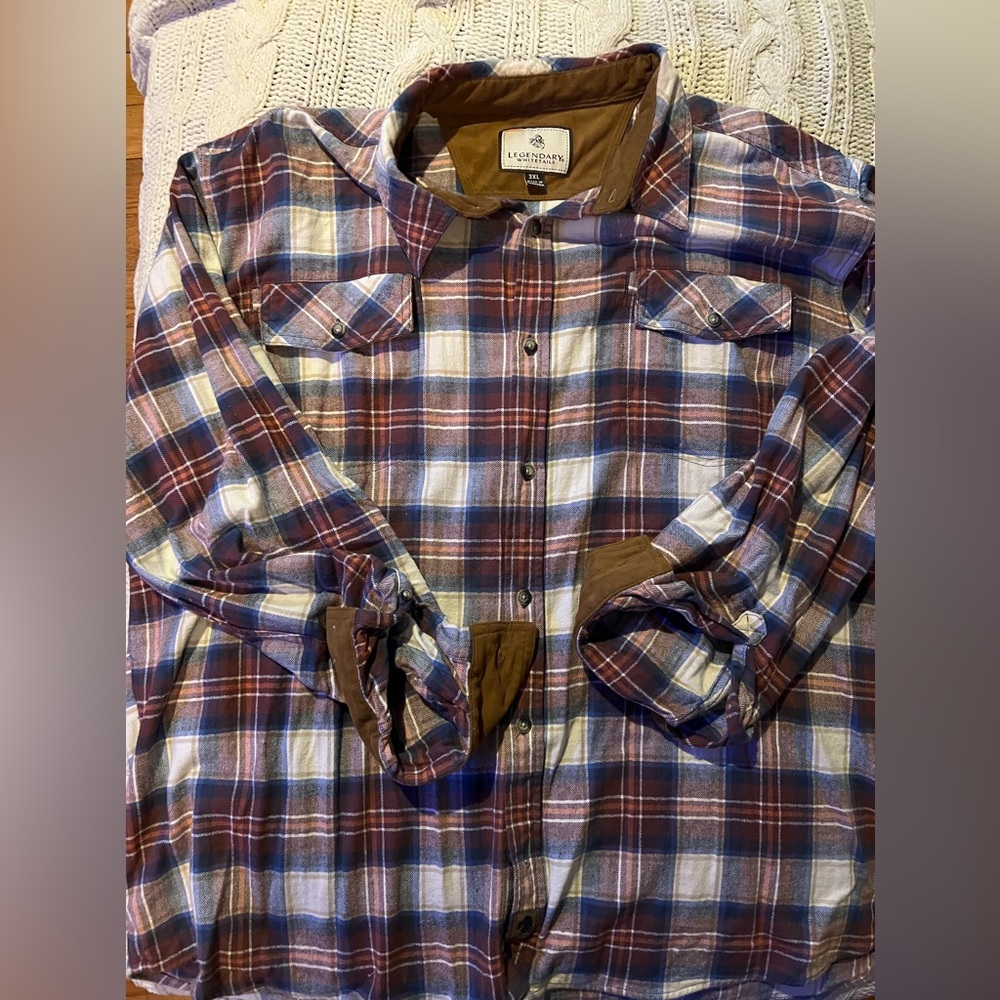 Legendary Whitetails Big Men’s flannel shirt
